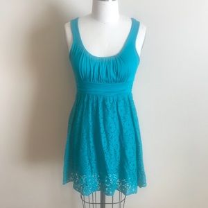 Teal dress